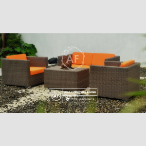 Kursi Tamu Rotan Sintetis Sofa Minimalis
